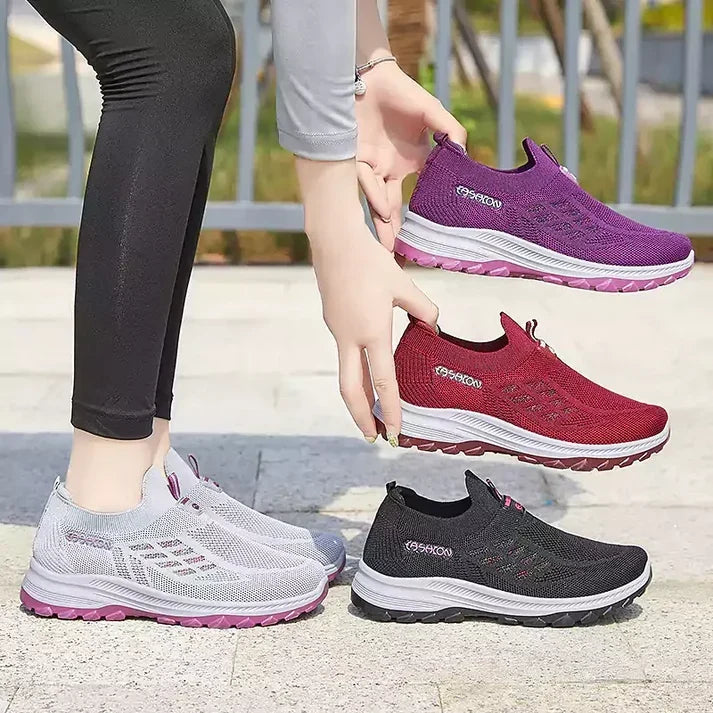 Orthopedic Shoes – Triple Arch Support, Memory Foam & Massage Insole for Optimal Pain Relief
