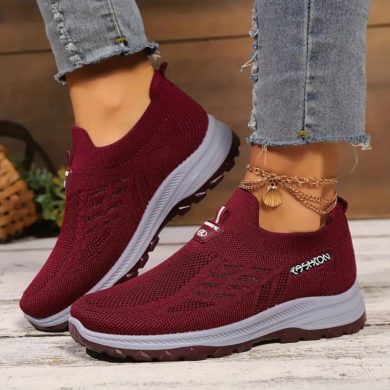 Ultra-Comfortable Soft-Sole Slip-On Walking Shoes for Women