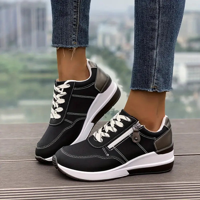 Plus Size Women's Versatile Low Top Fashion Sneakers