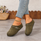 Women’s Classic Buckle Comfort Mules