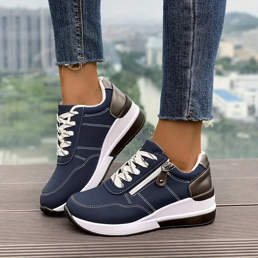 Plus Size Women's Versatile Low Top Fashion Sneakers