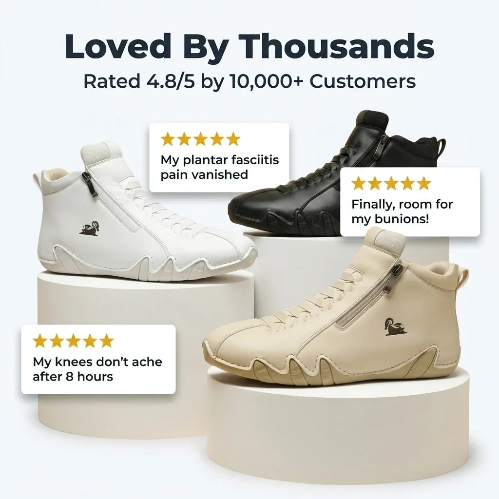 Breathable Orthopedic Sneakers™ - Ultimate comfort with every step