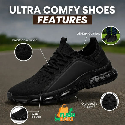 Men's Lightweight Breathable Low-Top Running Shoes