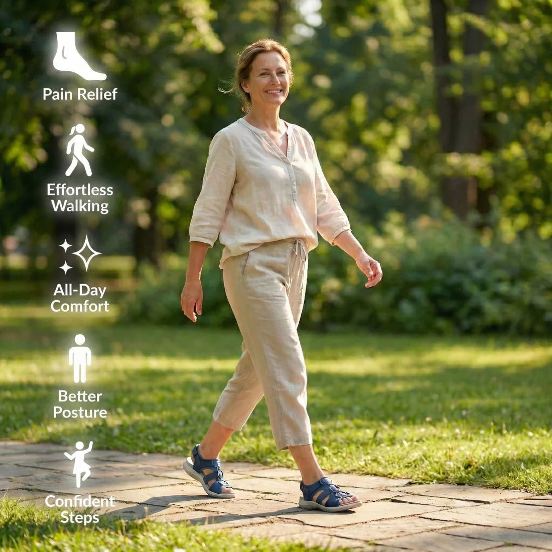 Orthopedic Sandals, Finally Walk Without Foot Pain