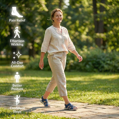 Orthopedic Sandals, Finally Walk Without Foot Pain