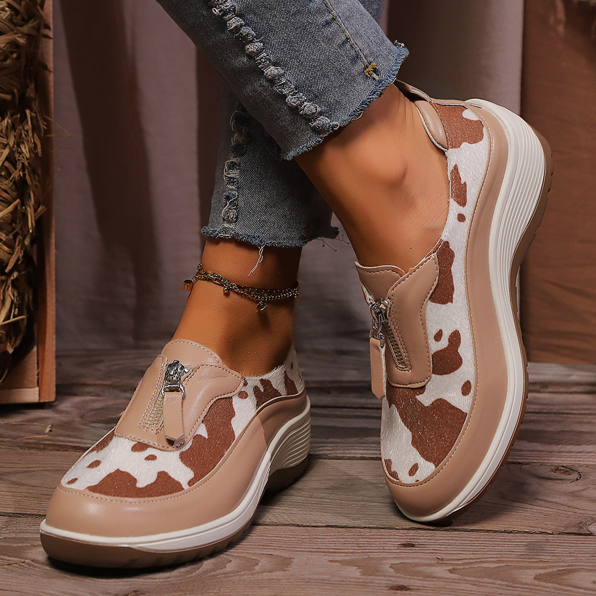 OrthoFit Women's Comfort Leather Shoes