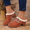 Women’s Cozy Winter Comfort Mules
