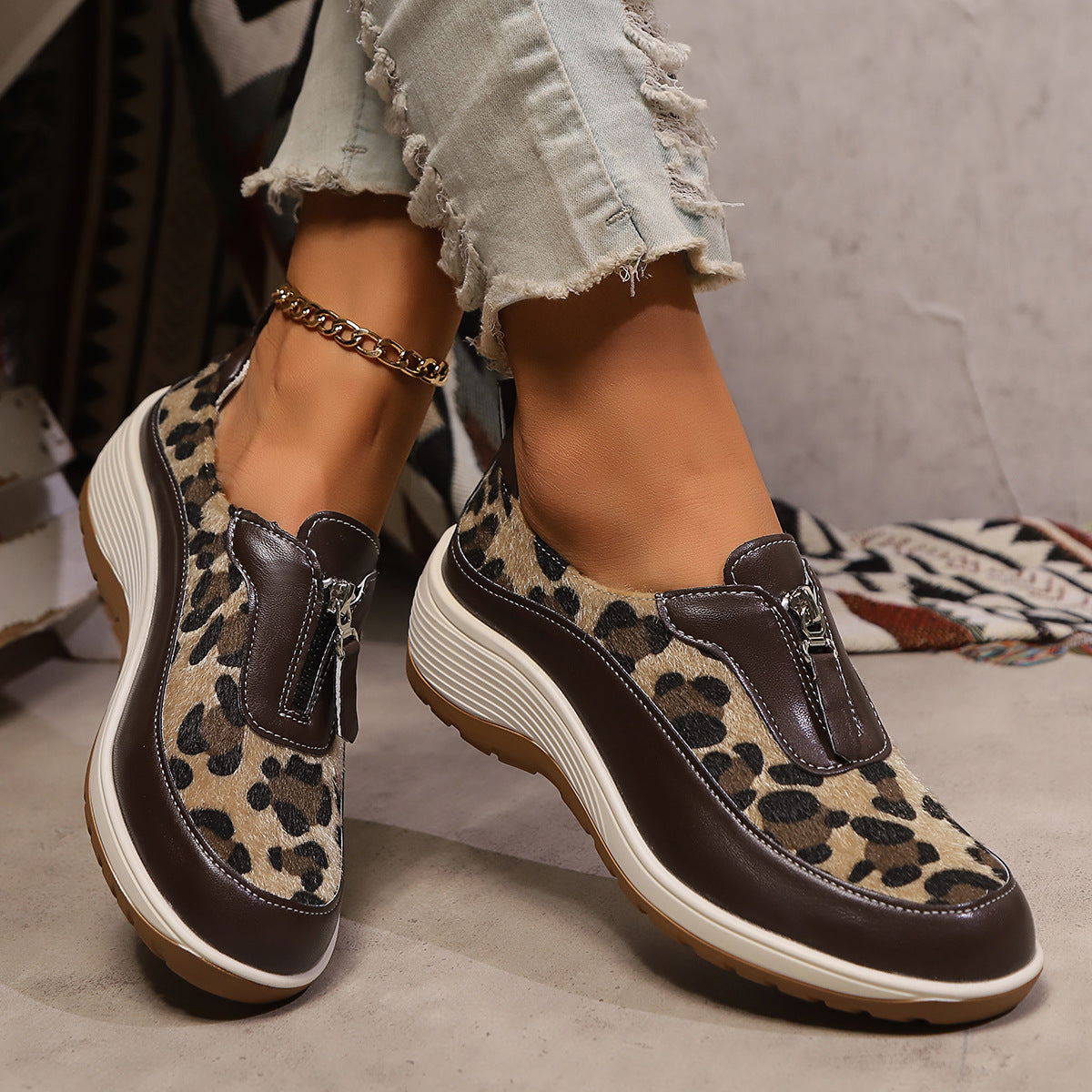 OrthoFit Women's Comfort Leather Shoes