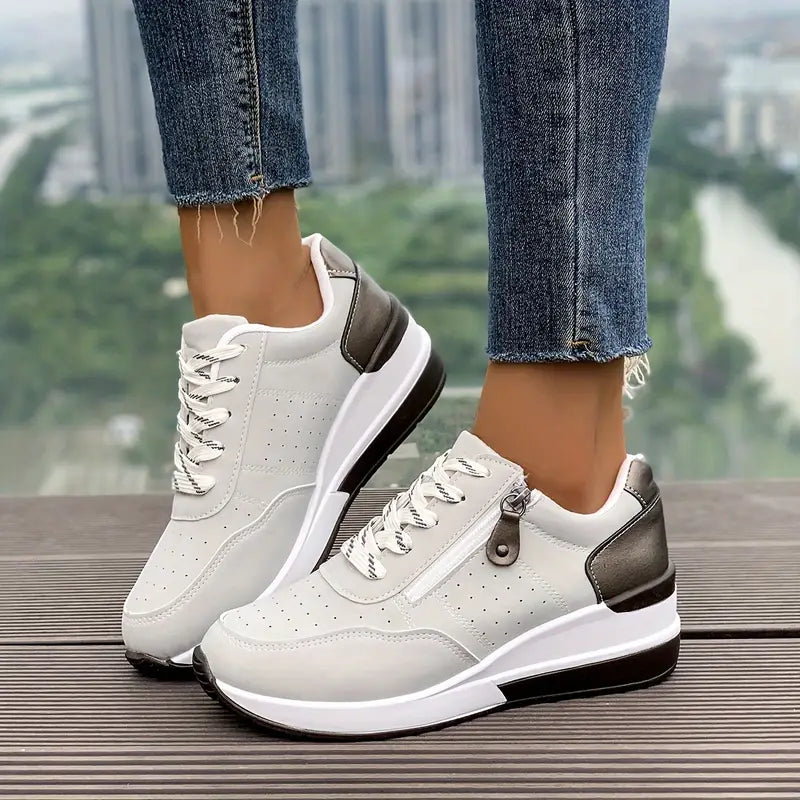 Plus Size Women's Versatile Low Top Fashion Sneakers